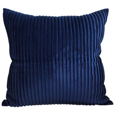 Mercer41 Zamarripa Decorative Velvet Throw Pillow Cover Color: Navy Blue Cobalt Blue Throw Pillows, Navy Blue Throw Blanket, Dark Blue Pillows, Navy Accent Pillows, Salmon Mustard, Royal Blue Throw Pillows, Dark Blue Throw Pillows, Navy Blue Pillow, Navy Blue Throw Pillows