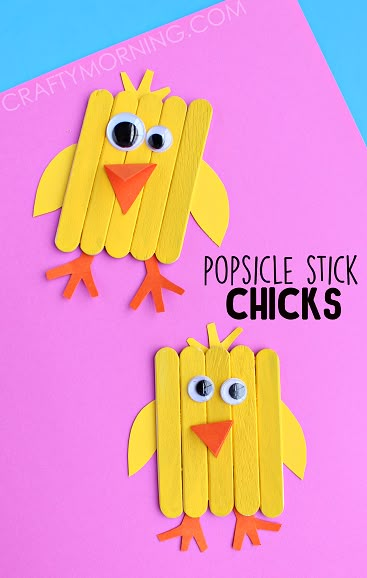 Cute Easter Craft Ideas Quilling Easy, Påskeaktiviteter For Barn, Diy – Velikonoce, Fun Easter Crafts, Easy Easter Crafts, Stick Crafts, Popsicle Stick Crafts, Easter Projects, Daycare Crafts