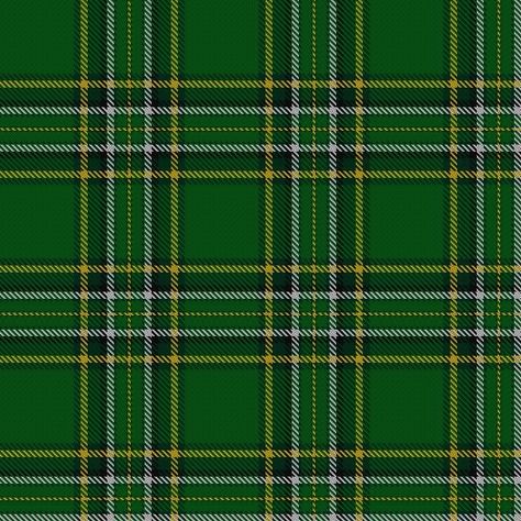 Irish Kilt, Wallace Tartan, Irish Cross, Plaid Wallpaper, Green Shamrock, Scottish Kilts, Tartan Kilt, Stencil Templates, Tartan Fabric