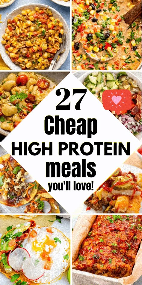 27 Cheap High Protein Meals On a Budget – Keto Millenial Low Carb Cheap Meals, Cheap High Protein Meals, Cheap High Protein, Meals To Meal Prep, High Protein Low Carb Meal Prep, Budget Keto, Easy Protein Meals, Somatic Yoga, Budget Meal Prep