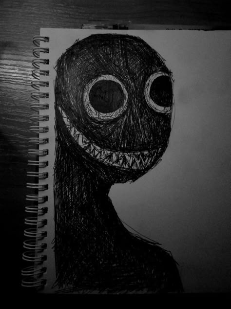 Drawing Ideas Easy Scary, Scary Characters Drawing, Cool Scary Drawings, Scary Sketches Dark Art, Dark Horror Drawings, Creepy Sketch Ideas, Scary Drawing Ideas Easy, Goth Sketches, Horror Sketches Creepy