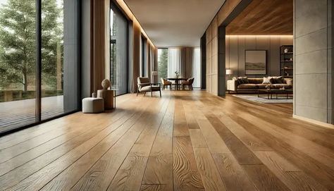 Hardwood Floor Trends 2025: Modern Styles & Timeless Finishes for Your Home - Newdecortrends Doors And Floors Color, Classic Wood Flooring, Wooden Flooring Living Room Modern, Wood Floor Ceiling, Best Wood Tile Flooring, 2025 Wood Flooring Trends, Modern Red Oak Floors, Random Width Hardwood Floors, Stain Hardwood Floors Before And After