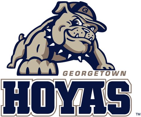 Georgetown University Hoyas Illini Basketball, College Visit, Georgetown Hoyas, Sport Branding, College List, Logo Mascot, Georgetown University, Sports Team Logos, Dream College