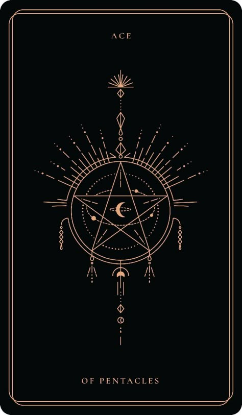 Soul Cards Tarot, Kartu Tarot, Soul Cards, Ace Of Pentacles, Tarot Tattoo, Pentacles Tarot, Witch Wallpaper, Muster Tattoos, Tarot Major Arcana