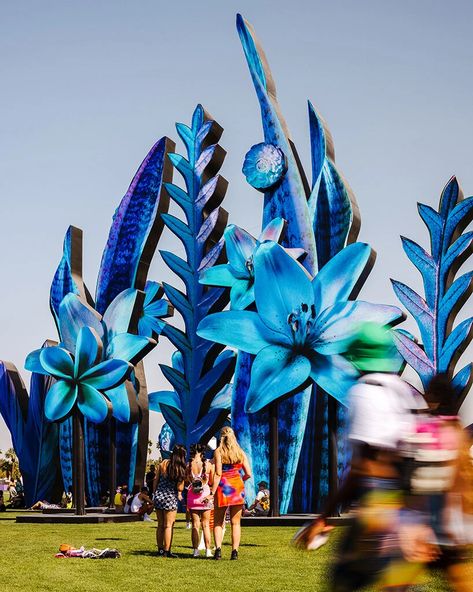 coachella 2023 art installations immerse visitors in a world of vibrant architectural beacons Coachella 2023, Yorkshire Sculpture Park, Photo Exhibit, Art Connection, Music And Arts, 2023 Art, Rainbow Photo, Cloud Photos, Coachella Valley Music And Arts Festival