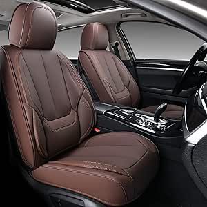 Brown Leather Seats Car, Brown Car Decor, Car Items, Bucket Seat Covers, Automotive Seat Covers, Car Seat Protector, Leather Car Seat Covers, Leather Car Seats, Leather Seat Covers