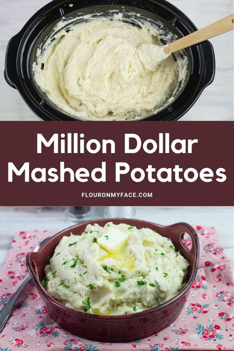 Experience the ultimate comfort food with our Million Dollar Mashed Potatoes! This luxury recipe features creamy mashed potatoes made with premium ingredients, perfect for any special occasion. Whether you're hosting a holiday dinner or simply treating yourself, this dish promises to impress. Try it today and share your delicious results! #MillionDollarMashedPotatoes #CreamyMashedPotatoes #LuxuryRecipe #SpecialOccasionDish Mashed Potatoes Slow Cooker Crockpot, Million Dollar Crockpot Mashed Potatoes, Crockpot Million Dollar Mashed Potatoes, Thanksgiving Sides Mashed Potatoes, Crock Pot Million Dollar Mashed Potatoes, Garlic Mashed Potatoes Recipe Crock Pot, Mashed Potatoes Crockpot Thanksgiving, Best Crock Pot Mashed Potatoes, The Creamiest Mashed Potatoes