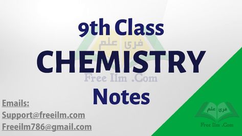 Chemistry Notes for Class 9 - (Short, Long, MCQ's + Extra Q) - FREE ILM Class 9 Notes Biology, 9th Grade Biology Notes, Class 9 Science Notes, Computer Notes, Study Chemistry, Chemistry Notes, Work Hard In Silence, Class 9, Science Notes