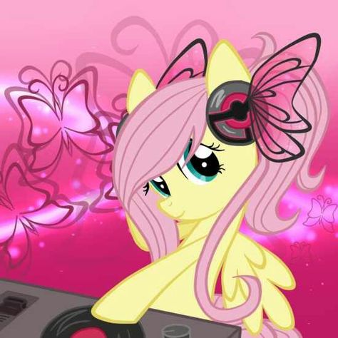 Dj fluttershy Flutter Shy, My Lil Pony, Mlp My Little Pony, Fluttershy, So Me, Just A Girl, Ponies, Literally Me, Pink Hair