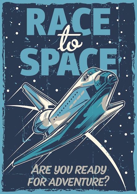 Space Station Illustration, Grid Design Layout, Vintage Spaceship, Spaceship Illustration, Vintage Space Poster, Retro Banner, Space Travel Posters, Planet Icon, Space Icons