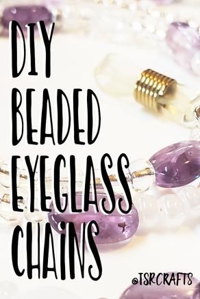 DIY Beaded Eyeglasses Chain Tutorial Aesthetic Glasses Chain, Diy Beaded Glasses Chain, Diy Beaded Eyeglass Chain, Diy Eyeglass Chain How To Make, Diy Glass Bead Jewelry, Eyeglass Holder Necklace, Eye Glass Chains Handmade, Beaded Eyeglass Lanyard Diy, Diy Glass Bead Bracelets