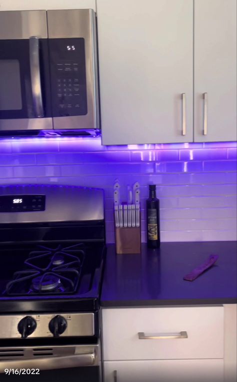 LED Strip Lights, HitLights 4 Pre-Cut 1ft/4ft Small LED Light Strips Dimmable, RGB 5050 Color Changing LED Tape Light with Remote and UL-Listed Adapter for TV Backlight, Bedroom, Cabinet shelf display Home Decor Ideas Led Lights, Led Lights On Shelves, Kitchen Ideas Led Light, Led Lights In Kitchen, Kitchen With Led Lights, Living Room Led Lights, Led Strip Lights Kitchen, Led Lights Bathroom, Led Lights House