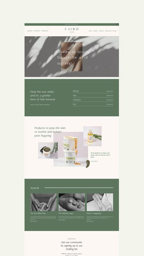 Cosmetic Website, Website Branding Design, Studio Iris, 블로그 디자인, Minimal Website, Website Design Inspiration Layout, Cosmetics Store, Modern Website Design, Dropshipping Store