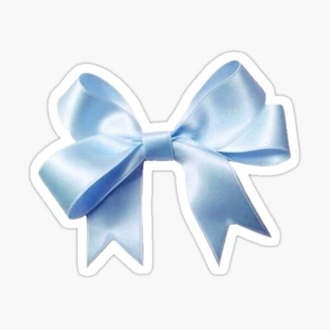 "blue bow" Sticker for Sale by audreycore Pastel Blue Stickers, Aesthetic Stickers Blue, Blue Journal Stickers, Cute Blue Stickers, Blue Stickers Aesthetic, Reporting Design, Light Blue Stickers, Blue Bow Png, Good Stickers