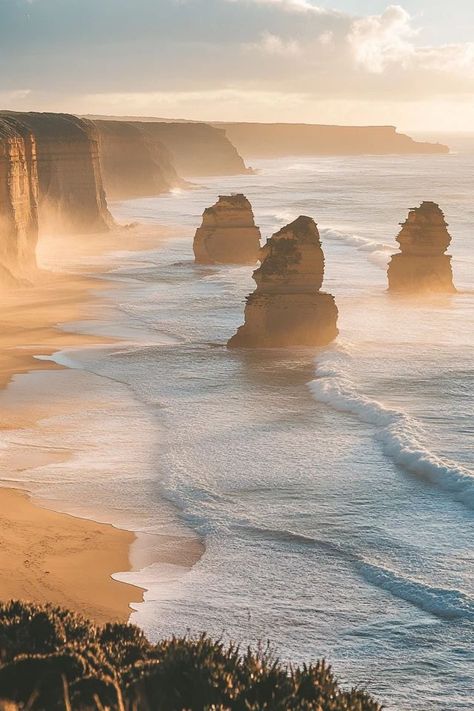 "🌟🏖️ Discover the beauty of the Great Ocean Road! Experience stunning coastal landscapes, the Twelve Apostles, and endless adventure along Australia’s iconic route. 🌊🛤️ #GreatOceanRoad #AustraliaAdventures #ScenicDrive" The Great Ocean Road Australia, Australian Beaches, Great Ocean Road Australia, Australia Gold Coast, Great Ocean Road, Surfers Paradise Australia, Australia Landscape, Australian Road Trip, Gold Coast Australia