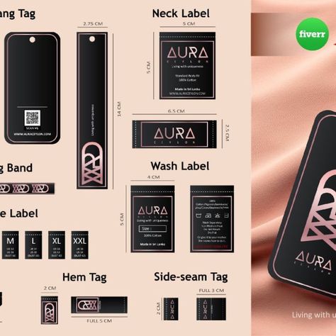 I will design trendy luxury hang tag and clothing label Hang Tags Clothing, Swimsuit Collection, Clothing Tags, Clothing Labels, Advertising Design, Hang Tags, Luxury Outfits, Service Design, Tags