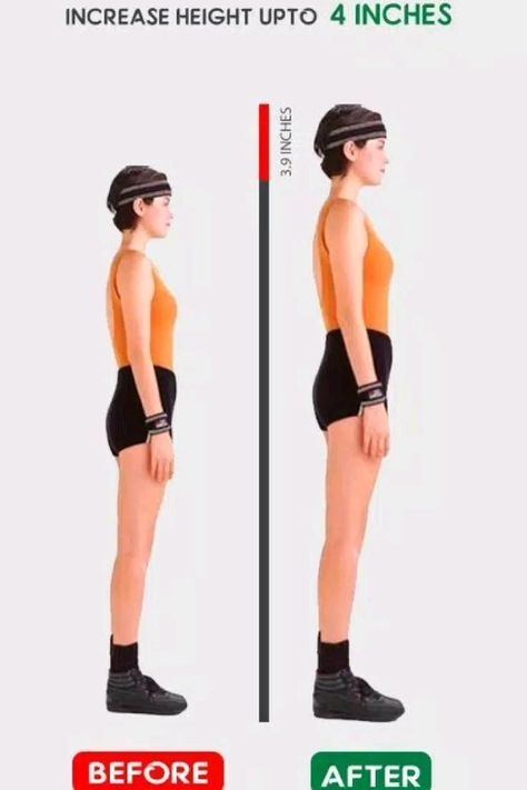 Exercise Gif, Tips To Increase Height, Get Taller Exercises, Taller Exercises, Increase Your Height, Increase Height Exercise, Quick Yoga, Yoga Facts, Exercise To Reduce Thighs