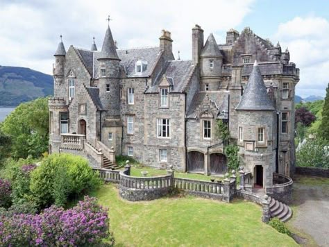 Scottish Castle for Sale After Owner Refused to Pay $270 Debt. Take a Look. Scottish Castles For Sale, Castle Mansion, Scotland Castles, Scottish Castles, Castle House, Fairytale Castle, Beautiful Castles, Out Of Control, A Castle