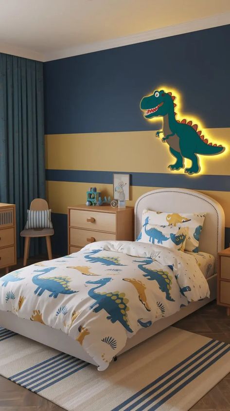 21 Young Boys Bedroom Ideas: Fun and Stylish Spaces They'll Love - StallionZo Room For Boys Kids, Blue And Green Boys Bedroom, Bedroom For 2 Boys, Bluey Room Ideas For Boys, Boy Bedroom Ideas Kids, Young Boy Bedroom, Boy Kids Room, Bedroom Boy, Shared Boys Room Ideas