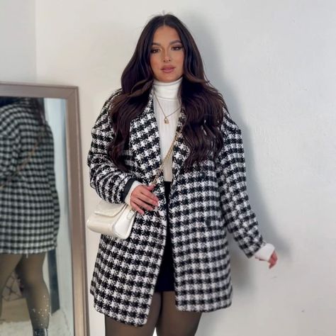 Curvy Winter Outfits, Winter Mode Outfits, Outfits Gorditas, Plus Size Winter Outfits, Plus Size Fall Outfit, Look Plus Size, Plus Size Kleidung, Curvy Girl Fashion, Curvy Girl Outfits