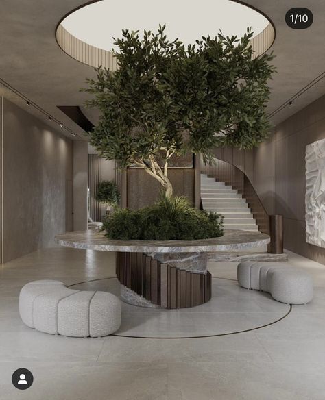 House Lobby Interior Design, Studio Aesthetics, Modern Staircases, Modern Design Trends, Lobby Interior Design, Window Grill, Lobby Interior, Sales Office, Aesthetic Clinic