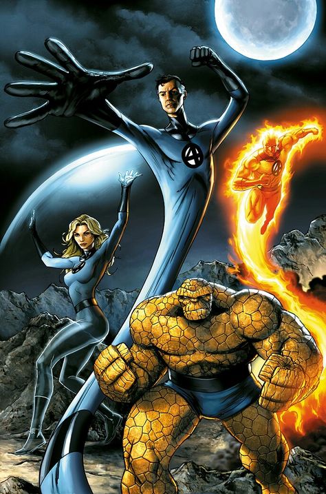 Fantastic Four Baxter Building, Ben Grimm, Fantastic Four Marvel, Fantastic Four Comics, Future Foundation, Sue Storm, Reed Richards, Mr Fantastic, Johnny Storm