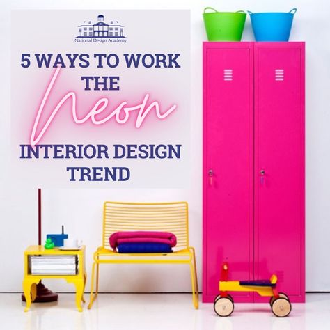 Neon Interior Design, Modern Retro Interior Design, Neon Furniture, Neon Home Decor, Neon Bedroom, Neon Signs Home, Dark Paint Colors, Interior Design Process, Custom Neon Lights