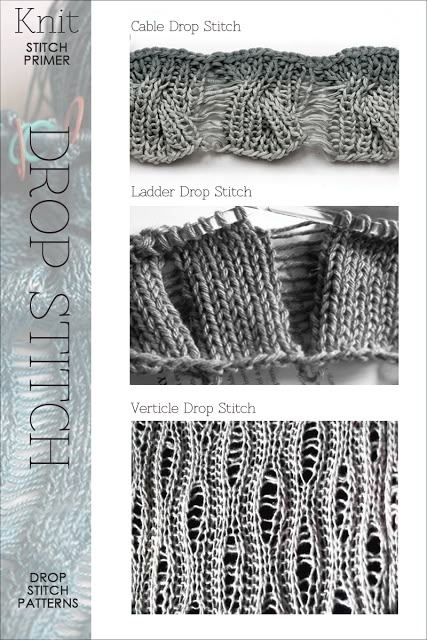 knitting dropped stitches. they're fun & interesting to do! - diaryofacreativefanatic Drop Stitch, Knitting Tutorials, Knitting Instructions, Knit Stitches, Knit Stitch Patterns, Knitting Tutorial, Knit Stitch, Knitting Techniques, Knit Or Crochet