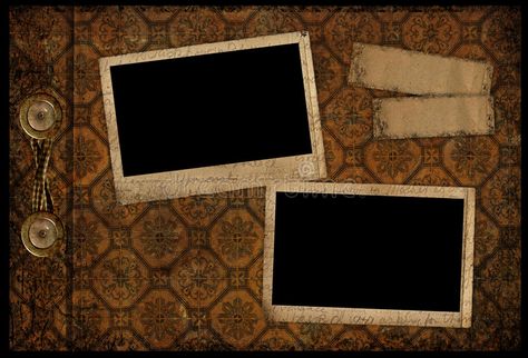 Vintage album page. 2 photo frames , #affiliate, #album, #Vintage, #page, #frames, #photo #ad Vintage Photo Template, Vintage Template Background Landscape, Old Camera Overlay, Old Style Background Vintage, Old Computer Aesthetic Template, Vintage History Background Powerpoint, Old Cameras Aesthetic, Page Frames, Vintage Page