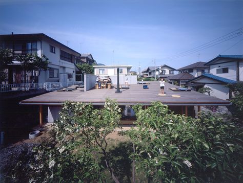 Kenzo Tange and Toyo Ito feature in MAXXI Japanese house exhibition Japanese Architecture Interior, Japanese House Architecture, Tezuka Architects, The Japanese House, Modern Japanese House, Kenzo Tange, Kanagawa Japan, Toyo Ito, Roof House