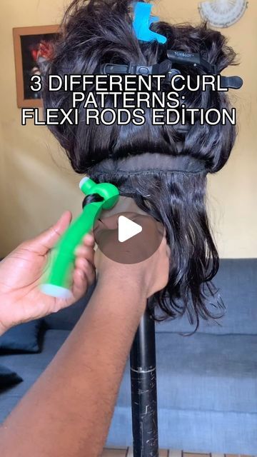 HAIRSTYLIST IN LAGOS on Instagram: "Which style is your favorite??? 1️⃣,2️⃣,3️⃣ . . . . . . #flexirodcurls #curlsonwig #hairinspo #wigstyles #wigcurls #instagood #reels #hairreels #instareels #wigstyling #hairtransformation #wigstylistinlagos #hairrevampinlagos #hairstylistinlagos #wiggoals #wigmagic #hairfashion #wiglife #wiginspiration #wigtips #frontalwigs #smallbusiness" Foam Rods Curlers, Flexible Rods Curls, Flexi Rod Wig, Flexi Rods On Blow Dried Hair, Flexi Rods On Natural Hair Medium, Flexi Rods On Silk Press, Flex Rod Curls, How To Use Flexi Rods, Flexi Rod Set On Natural Hair