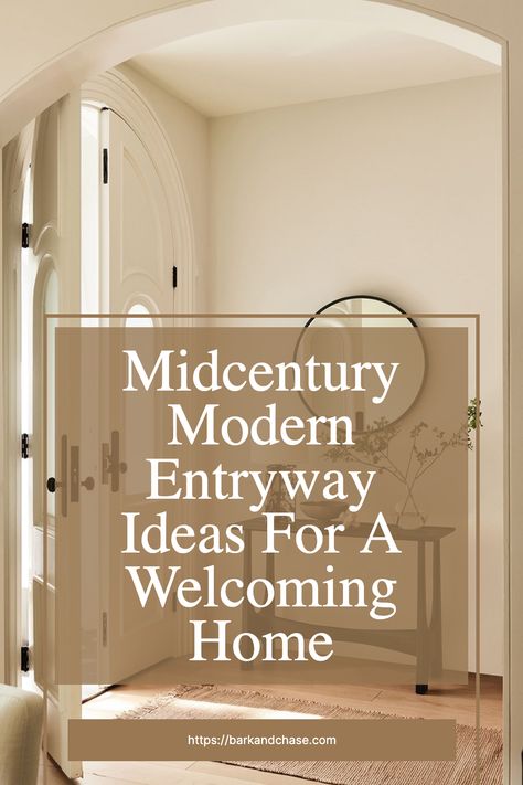 Do you want to improve your home's entryway? Give your guests a warm welcome into your home with these midcentury modern entryway ideas! Mid-century Modern Entryway Ideas, Entryway Table Decor Mid Century Modern, Midcentury Modern Entryway Lighting, Entry Table Decor Mid Century Modern, Entry Way Design Modern, Mid Century Foyer Entryway, Entryway Design Ideas Modern, Mid Century Foyer Lighting, Mid Century Modern Foyer Lighting