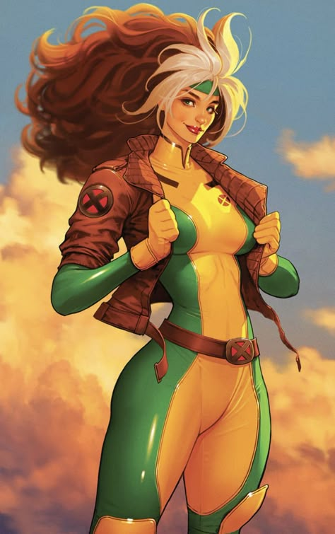 David Nakayama, Marvel Rogue, Comic Script, Xmen Art, Xmen Comics, Marvel Xmen, Arte Dc Comics, Superhero Comics, Comics Girls