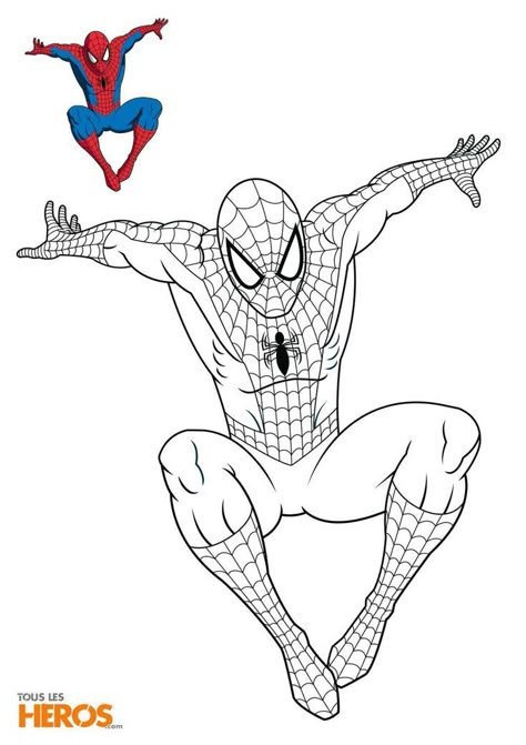 Flash Marvel, Spiderman Coloring Pages, Avengers Coloring Pages, Color For Kids, Colouring Pictures, Avengers Coloring, Superhero Coloring Pages, Spiderman Coloring, Marvel Coloring