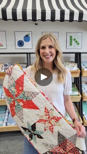 Missouri Star Quilt Company Tutorials, Table Runner Tutorial, Missouri Star Quilt Company, Tie Quilt, Missouri Star Quilt, Quilting Ideas, Quilt Tutorials, Star Quilt, The Star