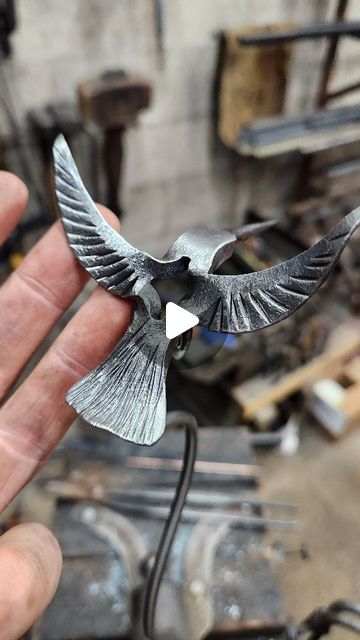 Blazing Ember Forge on Instagram: "Hummingbird potted plant stakes! Forged by hand, for forging good relationships. You won't find a more unique gift this Mother's Day! Head to my website to buy one, link in bio. -> https://www.blazingemberforge.com/store/p/hummingbirdstake

100% handmade, with some of the most delicate forgings I've done to date. A year after the first batch, that's still true! This will likely be the only batch this year, and there are only a couple spares. So snag one up if you want one! :) 

#Hummingbird #plants #blazingemberforge #mothersday #gift" Hummingbird Metal Art, Forged Metal Art, Easy Blacksmith Projects, Blacksmith Projects That Sell, Rebar Projects, Forge Projects, Forging Ideas, Blacksmithing Projects, Forging Knives