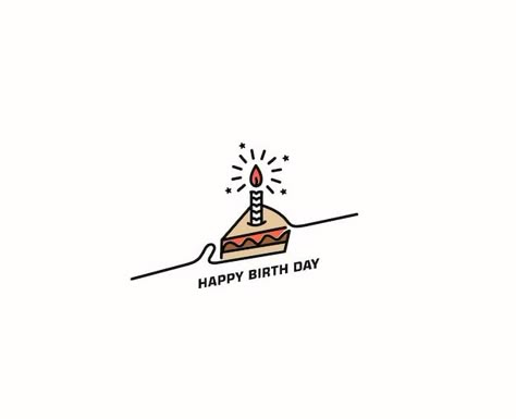 Happy Birthday 手書き, Post Birthday Celebration, Birthday Cake Drawing, Cake For Birthday, Cake Icon, Happy Anniversary Card, Birthday Logo, Cake Drawing, Birthday Icon