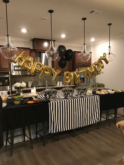 35 Birthday Decoration Ideas For Him, Boyfriends 40th Birthday Ideas, 40th Birthday Ideas At Home, Men 32 Birthday Party Ideas, 25th Surprise Birthday Party For Him, 56 Birthday Ideas For Men, Men 31st Birthday Party Ideas, Birthday Dinner Party For Him, 35th Birthday Decor For Him