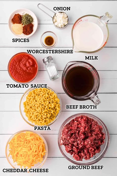 Healthier Homemade One Pot Hamburger Helper, One Pot Homemade Hamburger Helper, Cheeseburger Macaroni Casserole Homemade Hamburger Helper, The Best Hamburger Helper, Homemade Hamburger Helper Beef Pasta, Cheesey Hamburger Mac, Homemade Hamburger Helper Instant Pot, Hamburger Helper Homemade Crockpot, Gf Hamburger Helper