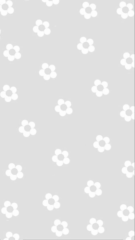 White Background Wallpaper Iphone, Wallpaper White Background, Cute Backrounds, Grey And White Wallpaper, Cow Wallpaper, White Background Wallpaper, Wallpaper Themes, Daisy Wallpaper, Flower Graphic Design