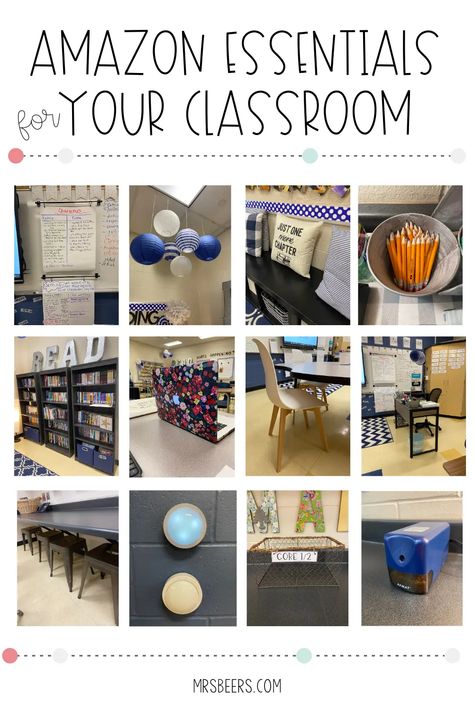 Middle School Resource Room Set Up, Teacher Must Haves Middle School, Classroom Setup Middle School, Middle School Classroom Decorating Ideas, Middle School Classroom Themes, Ela Classroom Decor, Middle School Ela Classroom, Classroom Decor Middle, Teacher Decor