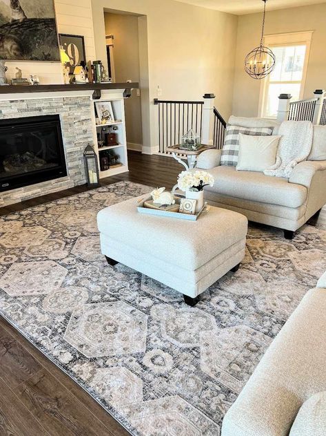 PRICES MAY VARY. Style: Traditional Size: 8'10" x 12' Rectangle Material: Polypropylene Construction: Machine Woven, Pile: Medium Pile Made in: Turkey Our rugs are crafted with care and attention to detail, making them the perfect addition to any room in your home.   Made with high quality materials, our rugs are durable and comfortable, providing a cozy feel underfoot.   This Hauteloom rug is a beautiful traditional area rug, measuring at a 8'10" x 12' Rectangle, it can be comfortably used in l Moroccan Farmhouse, Dining Room Area Rug, Area Room Rugs, Farmhouse Area Rugs, Modern Moroccan, Farmhouse Living Room, Updated Traditional, Bedroom Area Rug, Large Dining Room