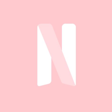 pink netflix app icon for phone