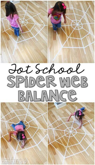 Spiders Preschool, Halloween Kita, Spider Activities, Planning School, Balance Game, Bug Activities, Insects Preschool, Bugs Preschool, Insect Activities