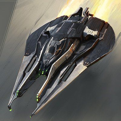 Star Wars Ships Concept Art, Space Fighter Ships, Sci Fi Boat, Sci Fi Fighter Ship, Star Ships Concept, Sci Fi Fighter Jet, Star Wars Ships Concept, Starfighter Concept Art, Scifi Jet