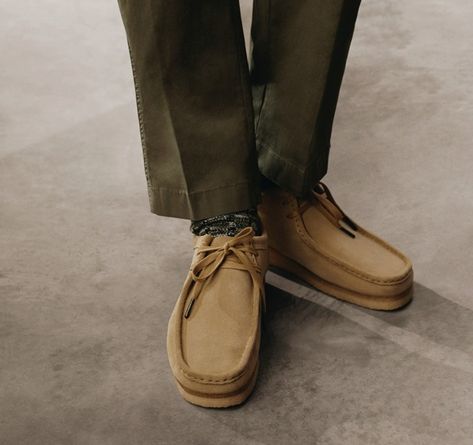 Clarks Wallabees Men Outfit, Wallabees Outfit Men, Clarks Wallabees Outfit, Clarks Wallabees Men, Wallabees Outfit, Clarks Shoes Mens, Clarks Originals Men, Comfy Fall Sweaters, Clarks Wallabees