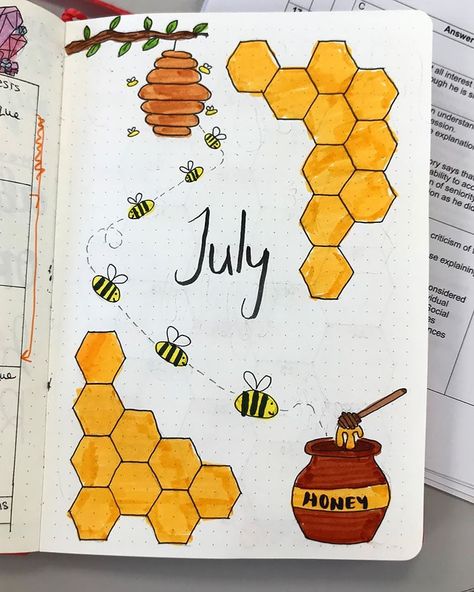 Bullet Journal Tools, Bullet Journal Essentials, May Bullet Journal, March Bullet Journal, Beautiful Dawn, خريطة ذهنية, Bee Drawing, Bullet Journal Spreads, Bullet Journal Ideas Templates