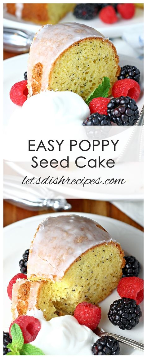 Poppyseed Bundt Cake, Yellow Cake Bundt Cake, Poppyseed Cake Recipe, Almond Poppyseed Cake, Poppyseed Cake, Poppyseed Bundt Cake Recipe, Almond Poppy Seed Cake, Key Lime Bundt Cake, Poppy Seed Bundt Cake