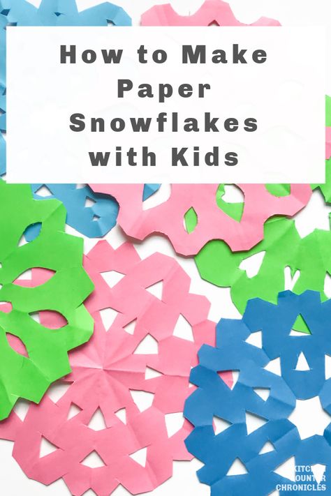 Snowflakes Diy Kids, Paper Snowflakes Easy, Snowflakes For Kids, Making Paper Snowflakes, Paper Snowflake Template, Paper Snowflake Patterns, Paper Snowflakes Diy, Snowflakes Art, How To Make Snowflakes