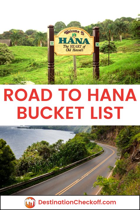 Plan your ultimate Road to Hana bucket list with this guide. Visit must-see stops like the lush Garden of Eden, explore black sand beaches at Wai’anapanapa, and hike to breathtaking waterfalls like Wailua Falls. Whether you're looking for adventure or relaxation, this guide covers the top sights and activities along Maui's famous drive. Road To Hana Stops, Rainbow Eucalyptus Tree, Lush Rainforest, Red Sand Beach, Black Sand Beaches, Haleakala National Park, West Maui, Road To Hana, Cascade Waterfall